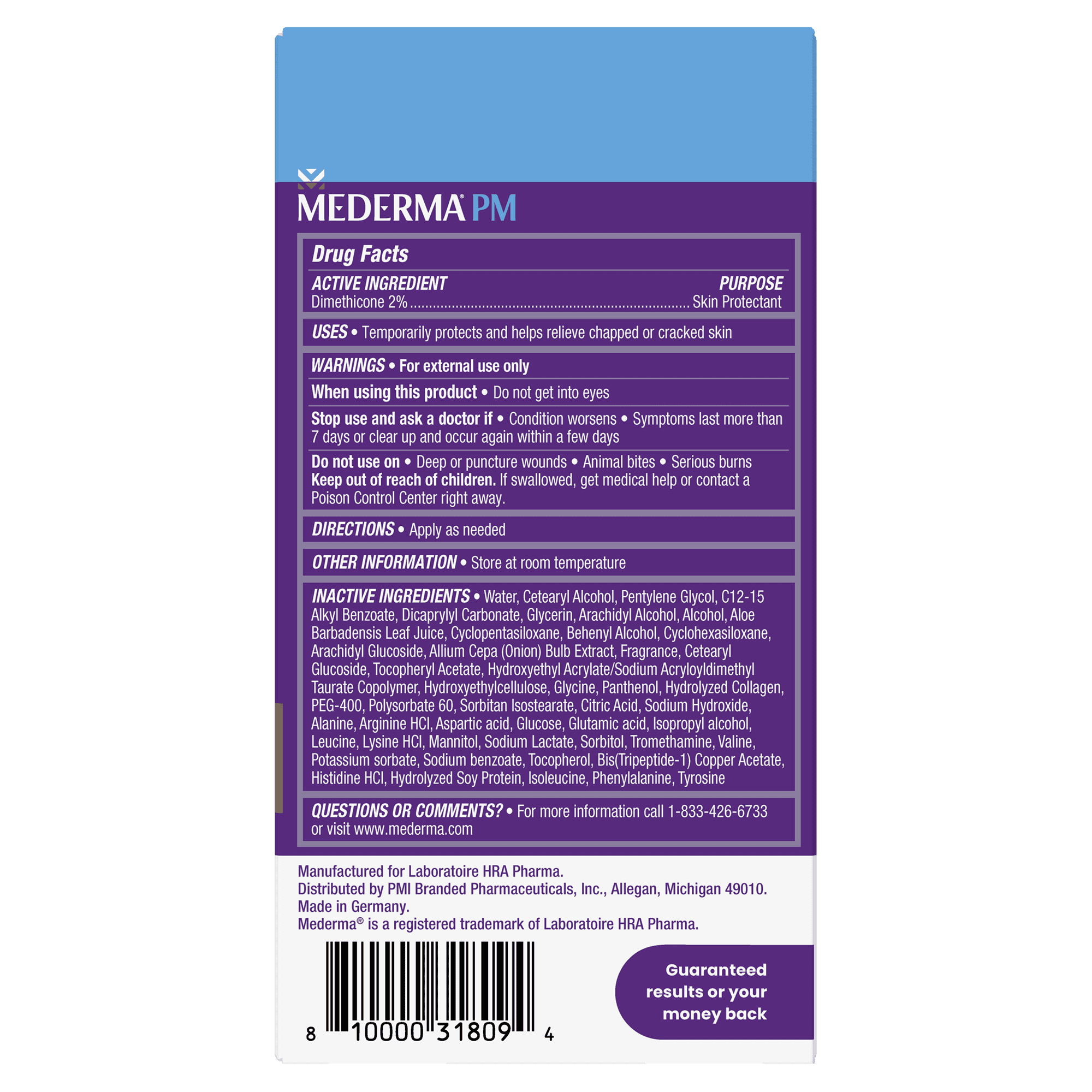 Mederma Crema Intensiva para Cicatrices Nocturnas PM, 28g