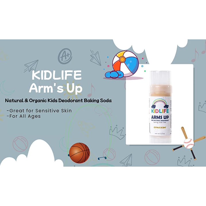 Kidlife Desodorante Natural para Niños 2.2oz