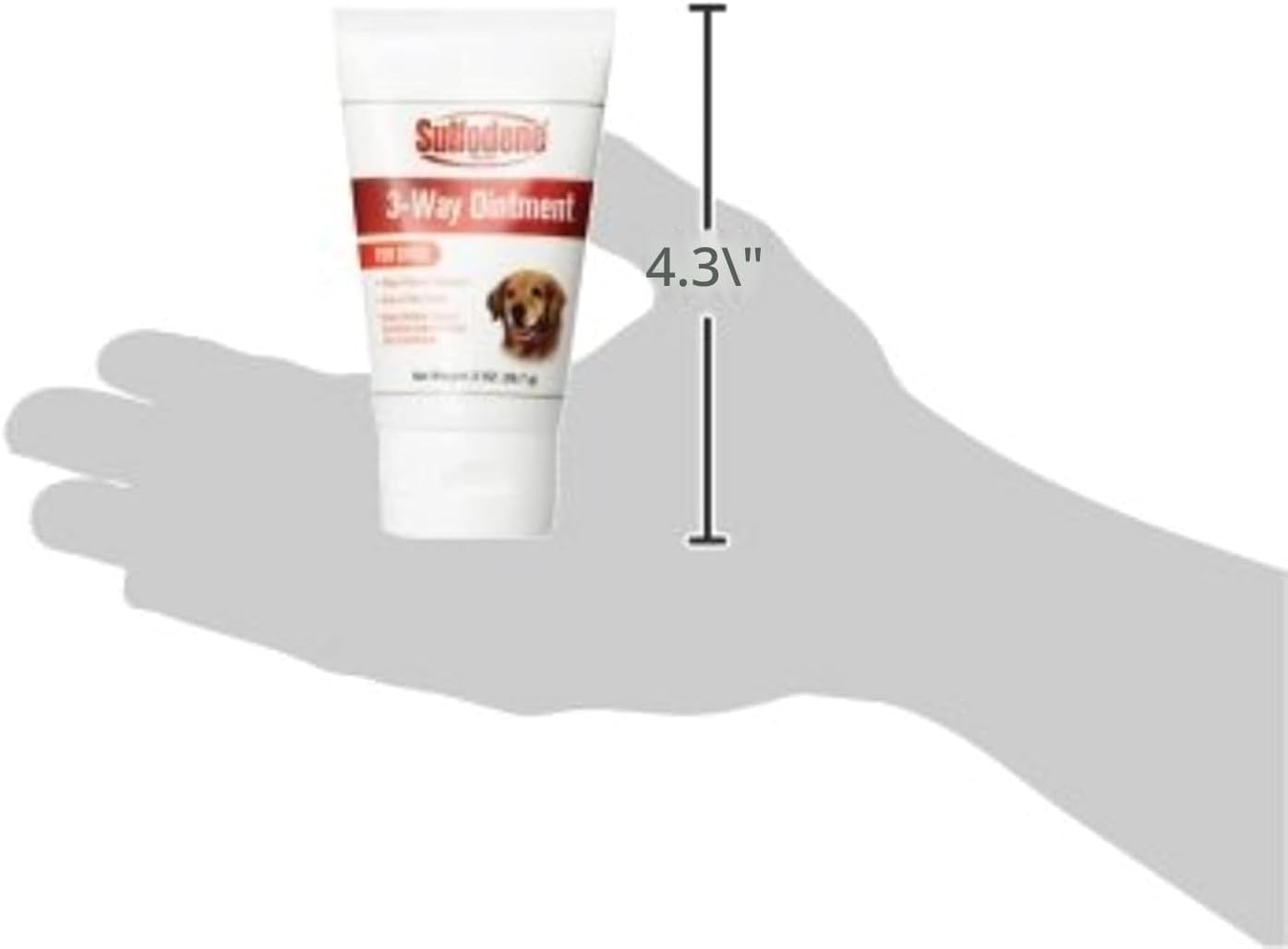 Sulfodene, pomada de 3 vías para perros 56.7 gr