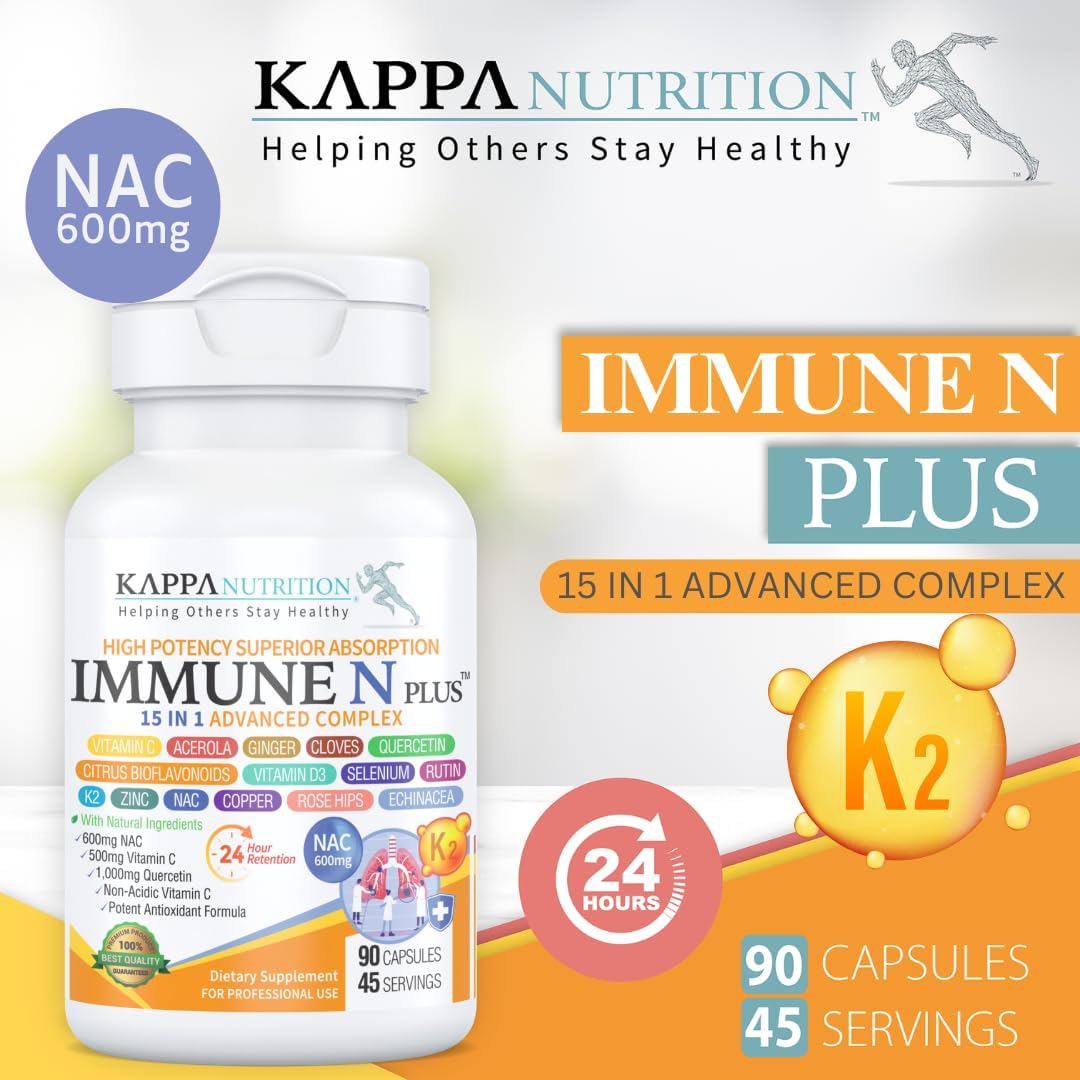 Kappa Nutrition Immune N Plus 15 in 1  advance complex 90cap
