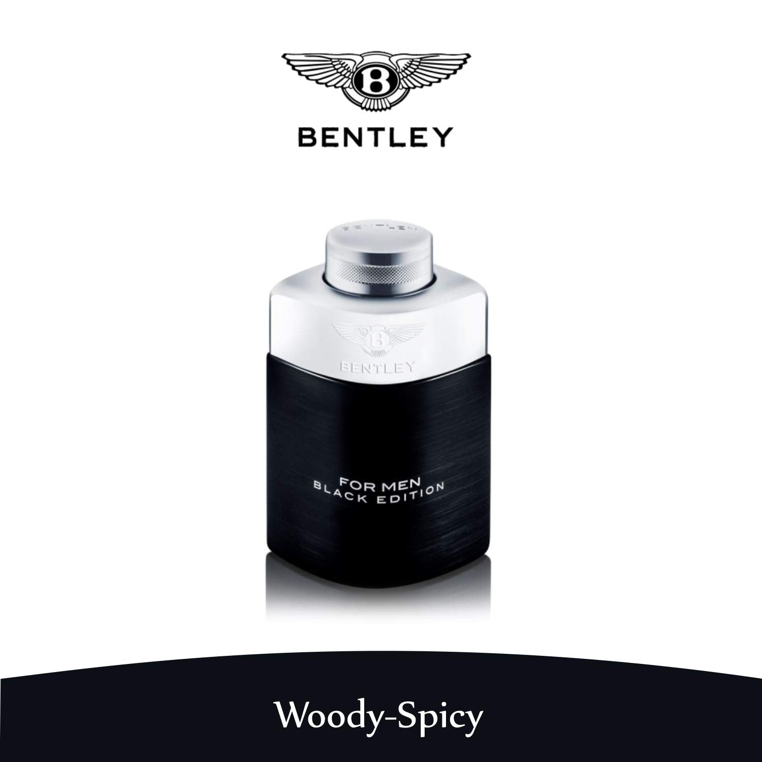Bentley - Perfume para hombre Black Edition EDP,  100ml