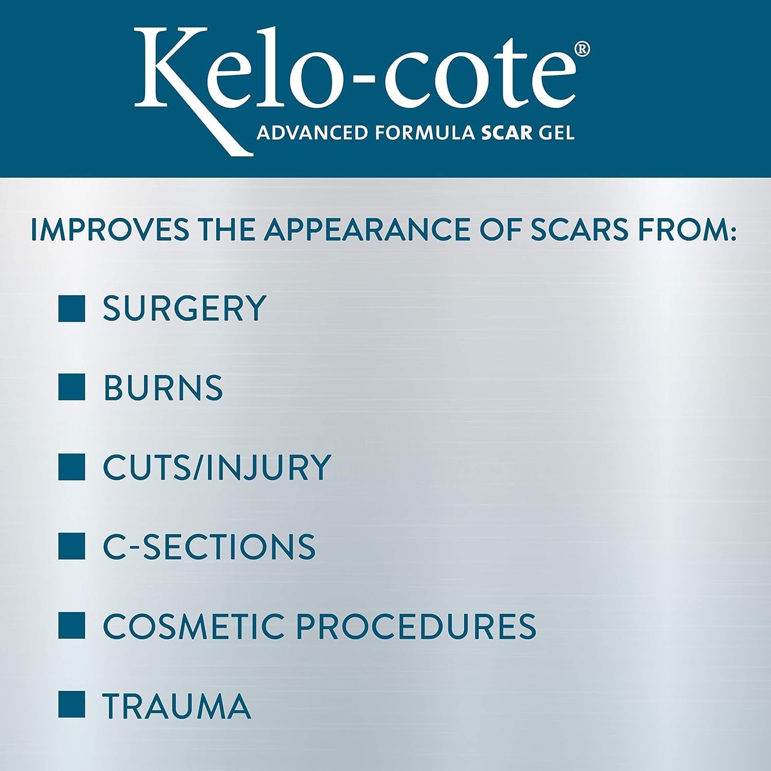 Kelo-Cote Gel cicatrizante de fórmula avanzada  60g