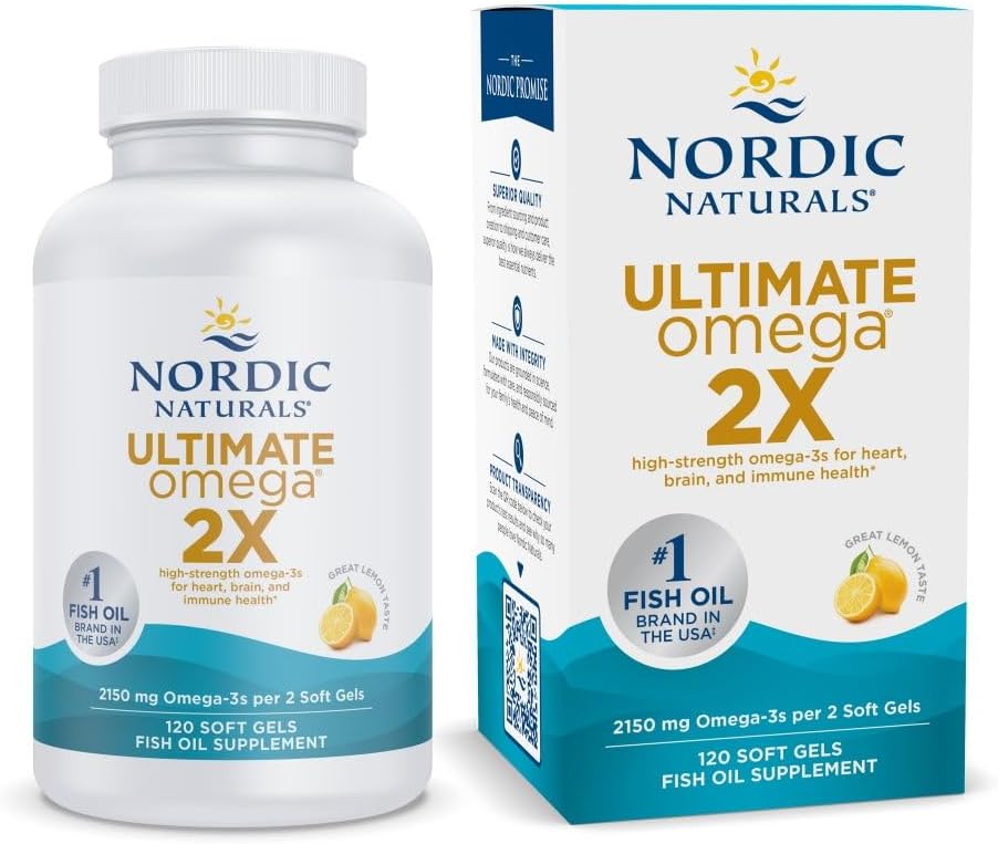 Nordic Naturals - Ultimate Omega 2x 2150mg, 120 capsulas