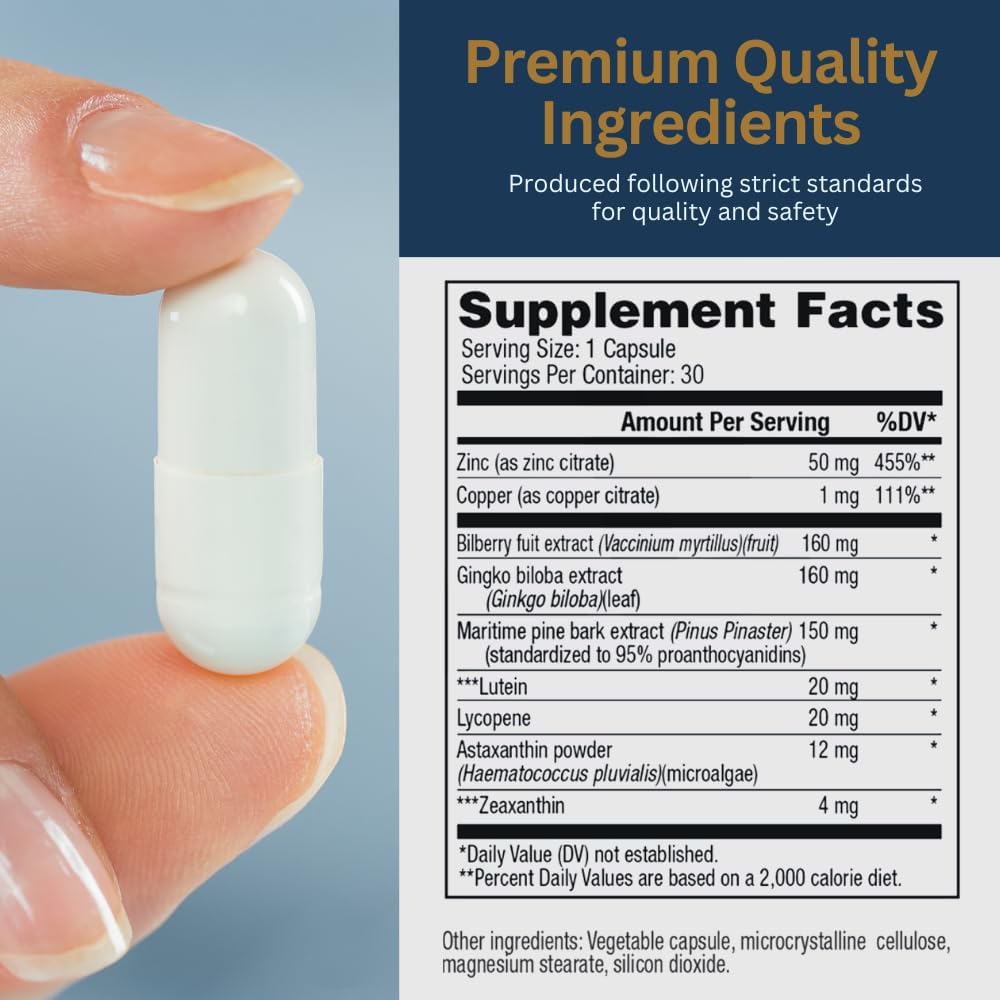 Vision 20 Vitaminas para los ojos 30 cap