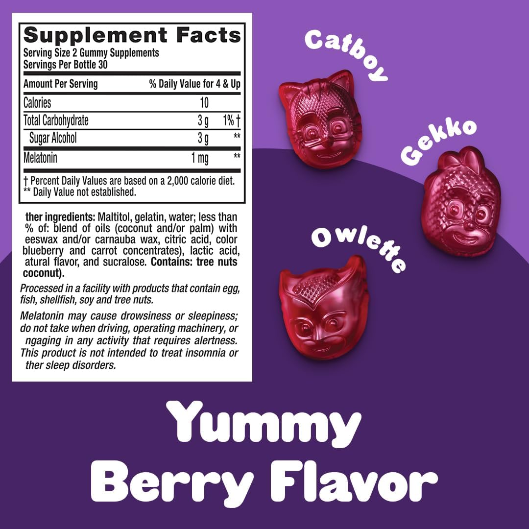 Lil Critters - Melatonina 1mg kids, 90 capsulas