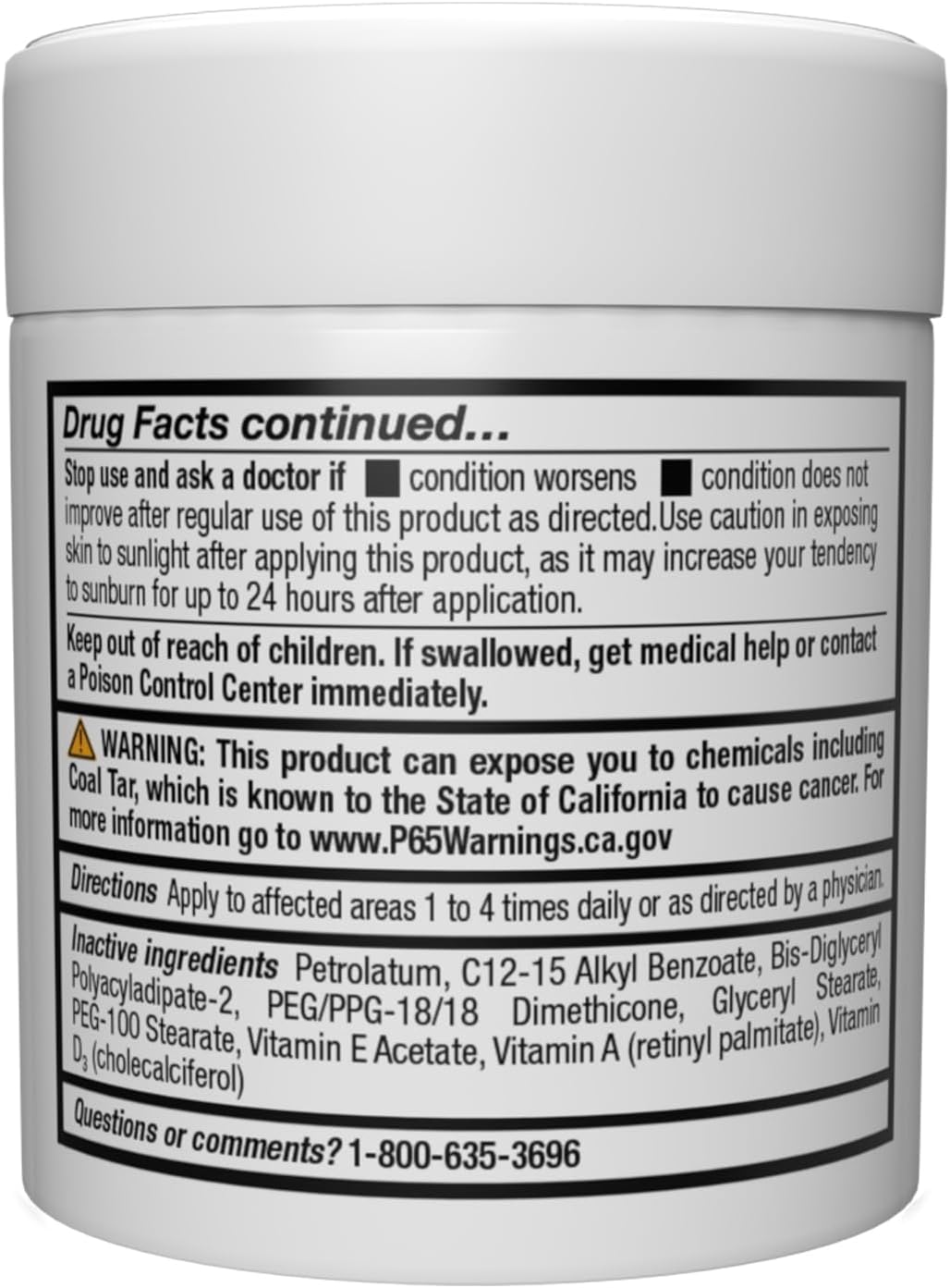 MG217 - Ointment Coal Tar para la psoriasis, 113.4g