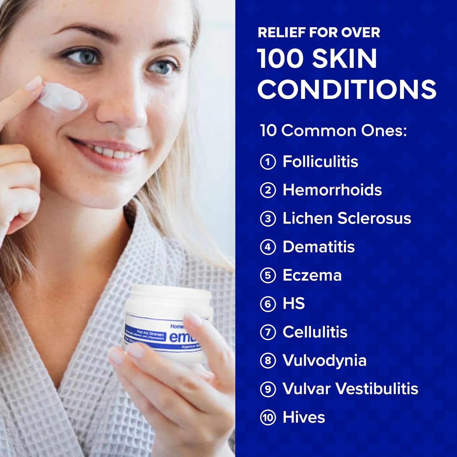 emuaid Ungüento para el alivio del eccema y la psoriasis 59ml