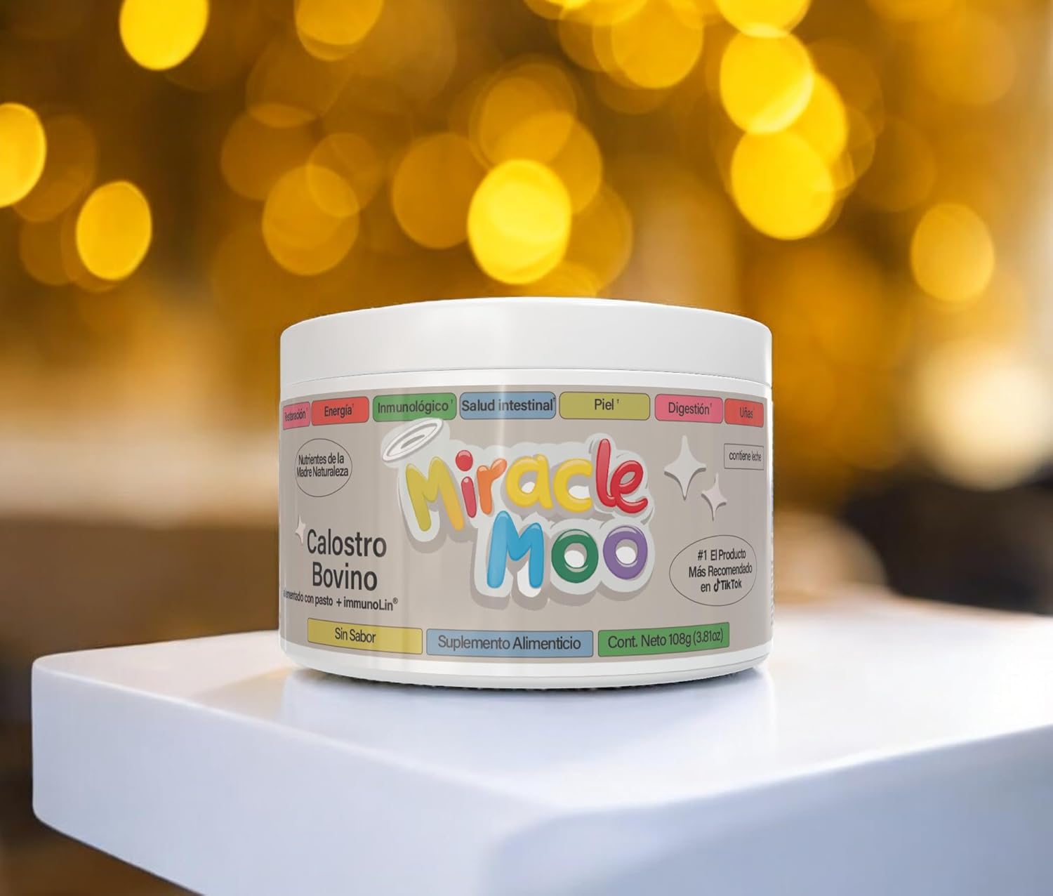 MIRACLE MOO -  Calostro bovino con polvo3.81 oz