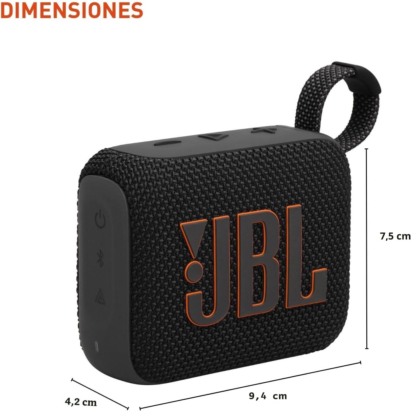 JBL Go 4 - Bocina Bluetooth ultraportátil mini parlante