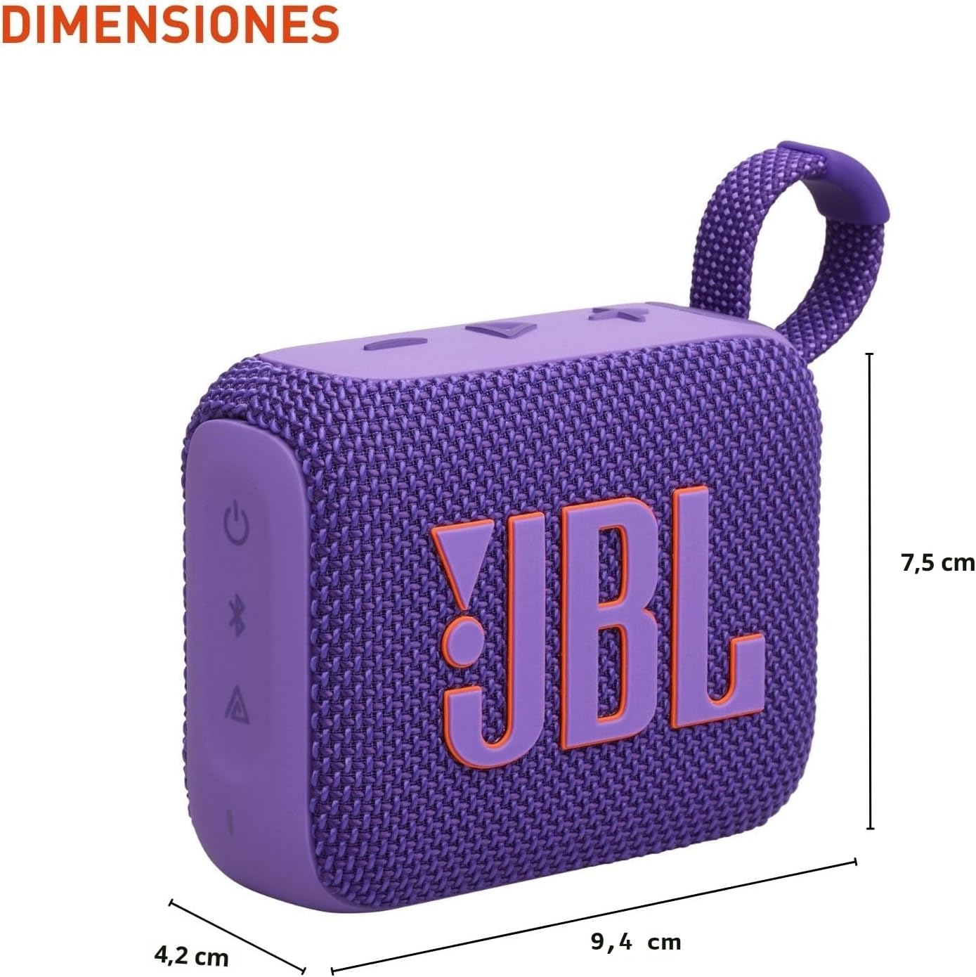 JBL Go 4 - Bocina Bluetooth ultraportátil mini parlante