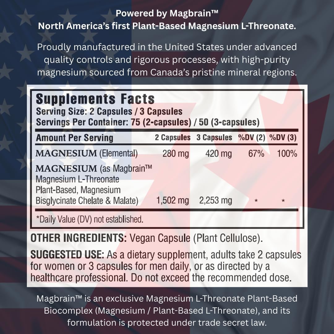 Kappa Nutrition Magbrain™ Magnesio L-treonato 150 cap