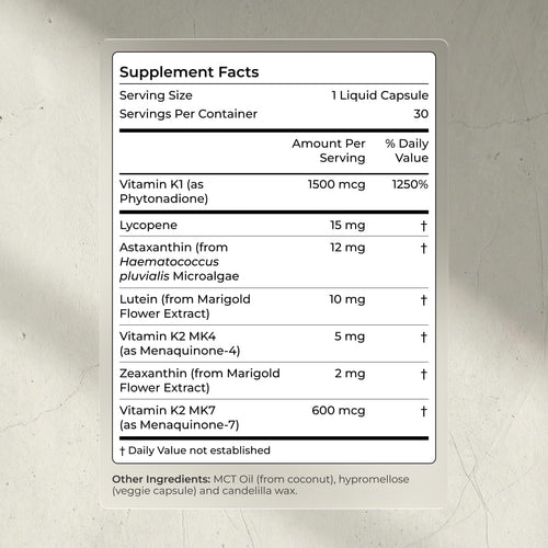 Blueprint Bryan Johnson Suplemento antioxidante avanzado 30 cap