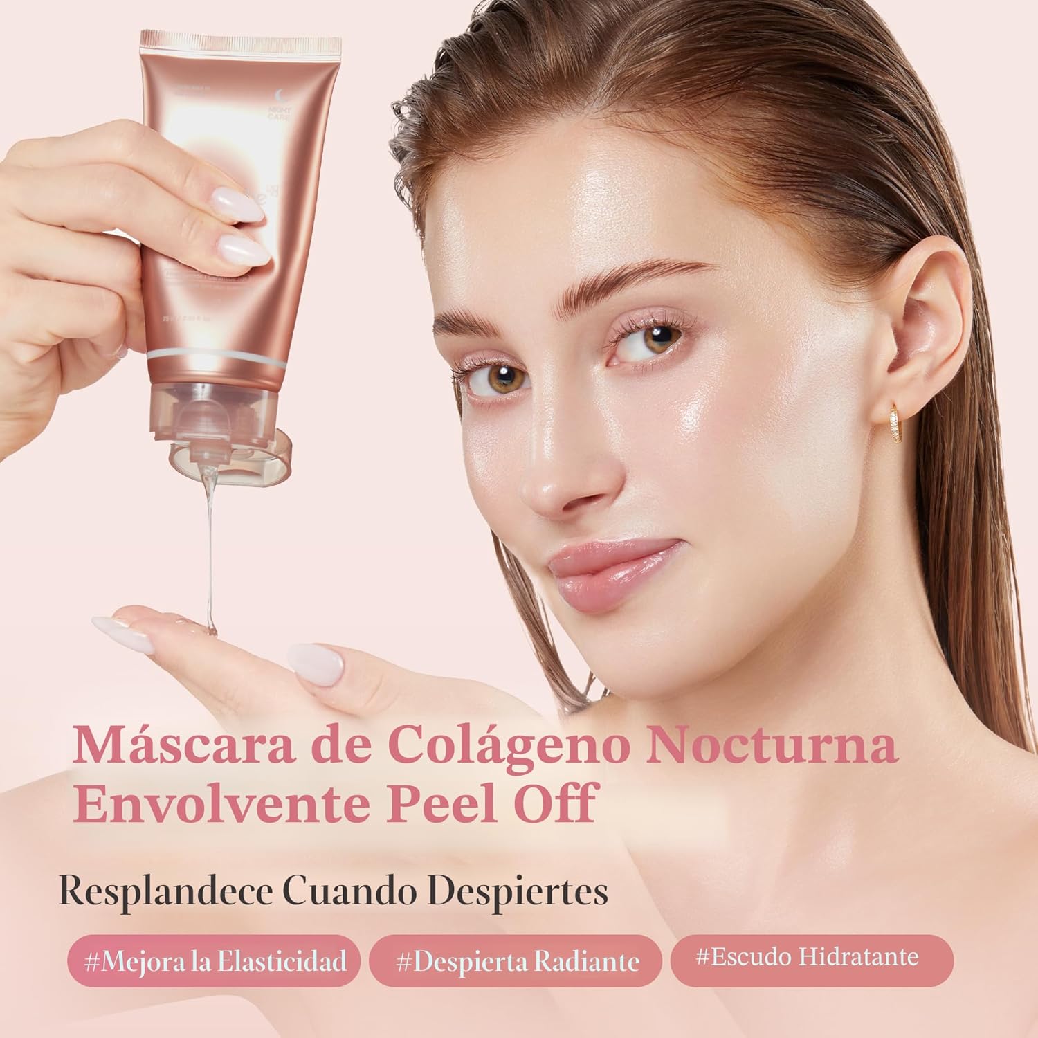 Medicube Máscara de envoltura de colágeno para una piel brillante, 75ml