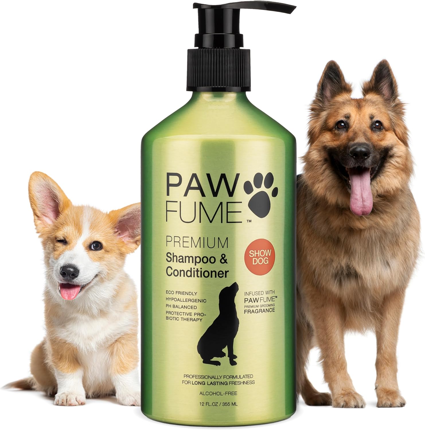 PAWFUME Champú y acondicionador para perros 335ML