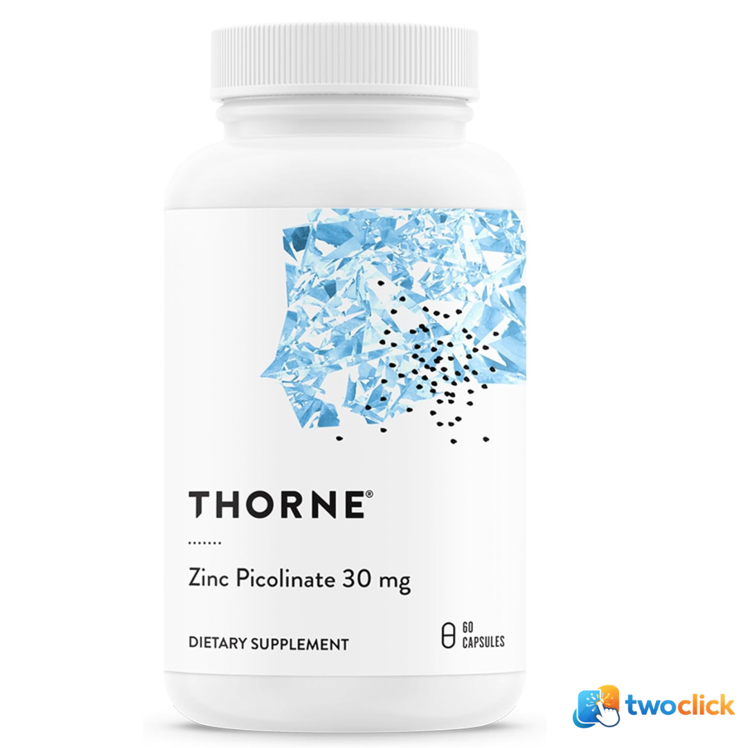 Thorne - Zinc Picolinate 30mg , 60 capsulas