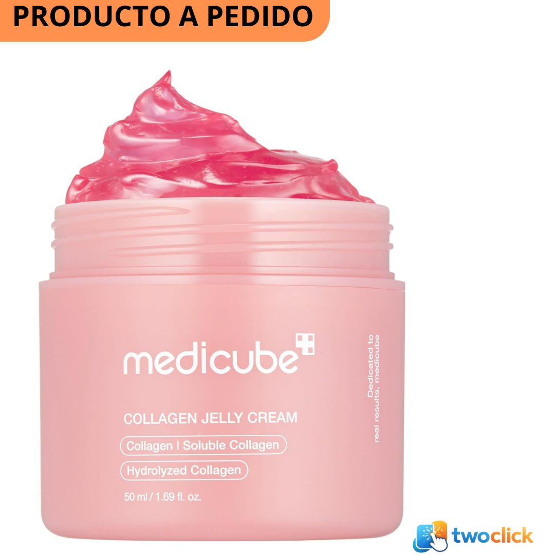 Medicube- Crema de gelatina de colágeno, niacinamida y colágeno hidrolizado liofilizado, 50ml