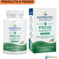 Nordic Naturals Omega Focus 1280 mg de Omega-3 , 60 capsulas sabor a limon