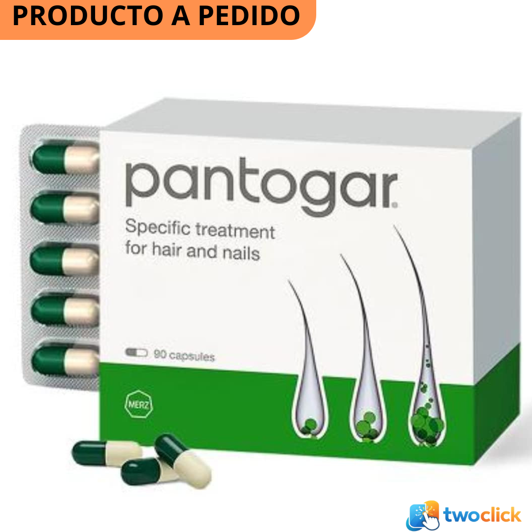 Pantogar Tratamiento Específico para Cabello y Uñas 90 caps
