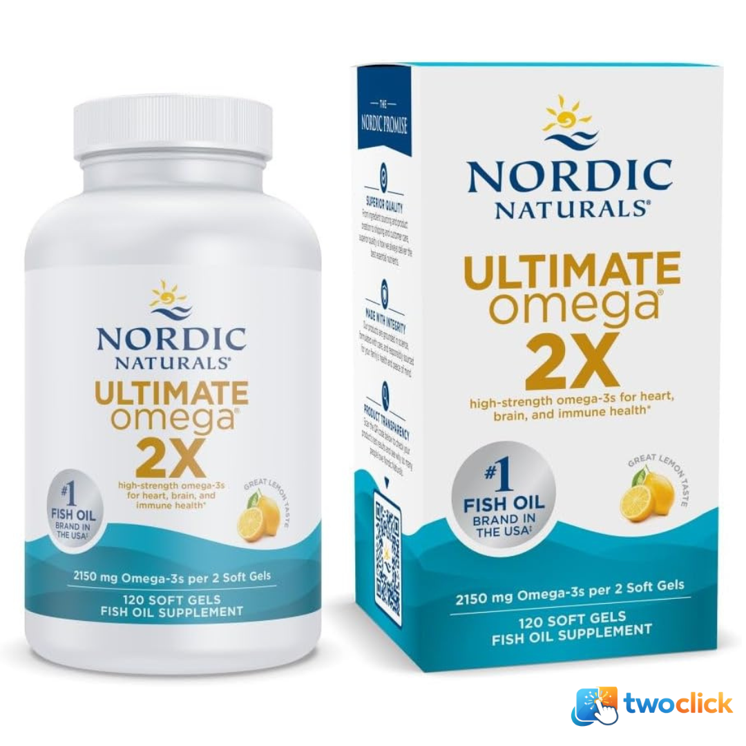 Nordic Naturals - Ultimate Omega 2x 2150mg, 120 capsulas