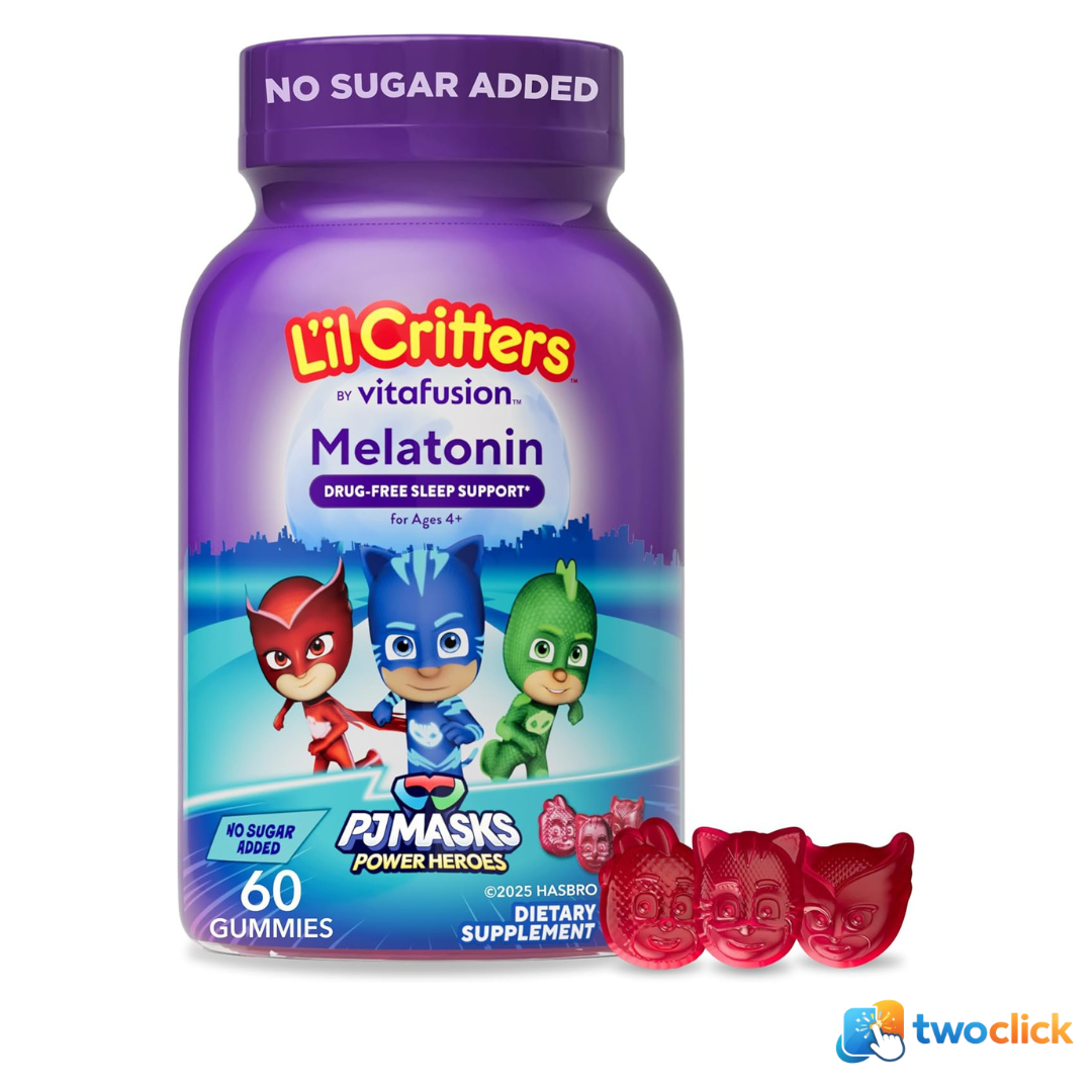 Lil Critters - Melatonina 1mg kids, 90 capsulas