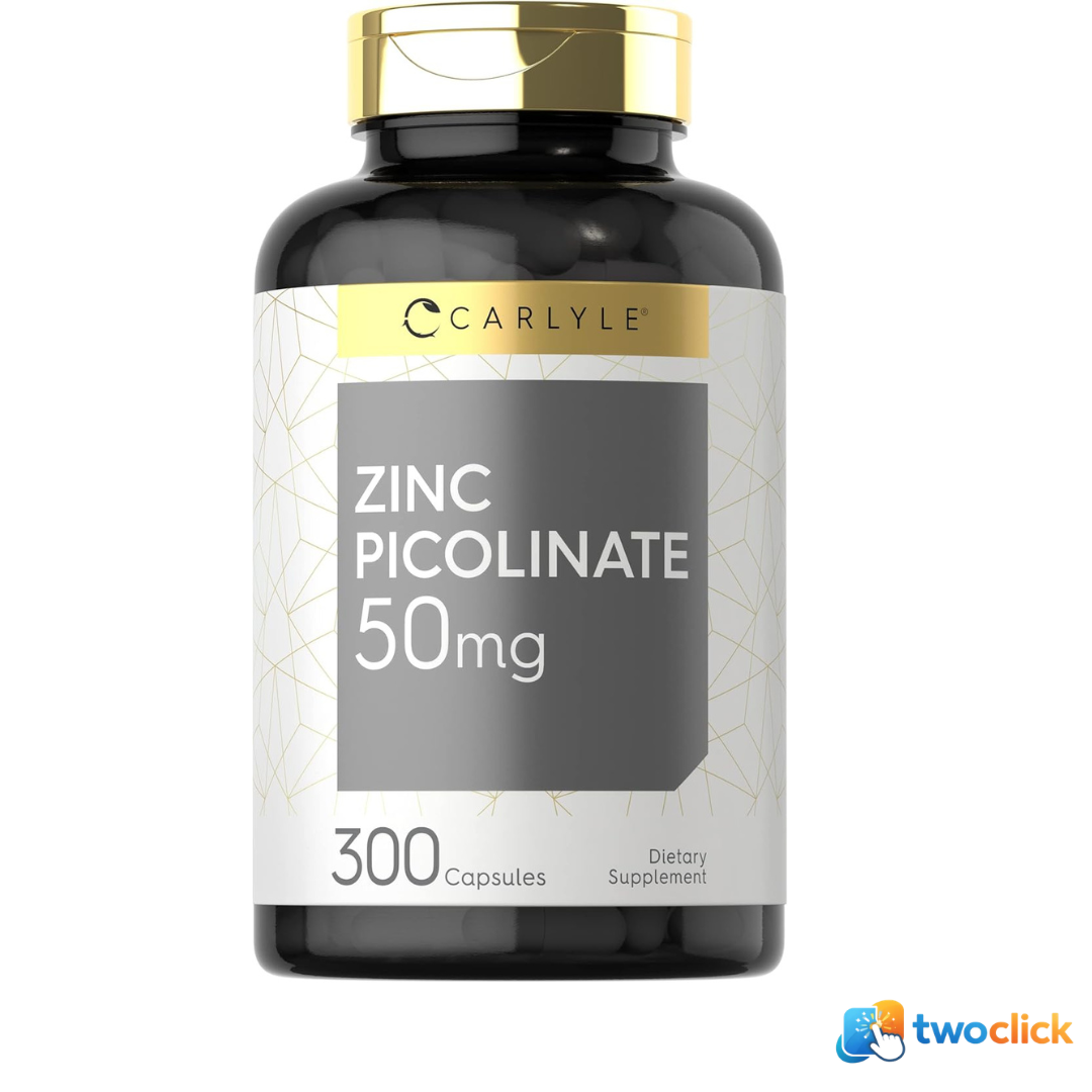 Carlyle - Zinc Picolinate 50mg , 300 capsulas