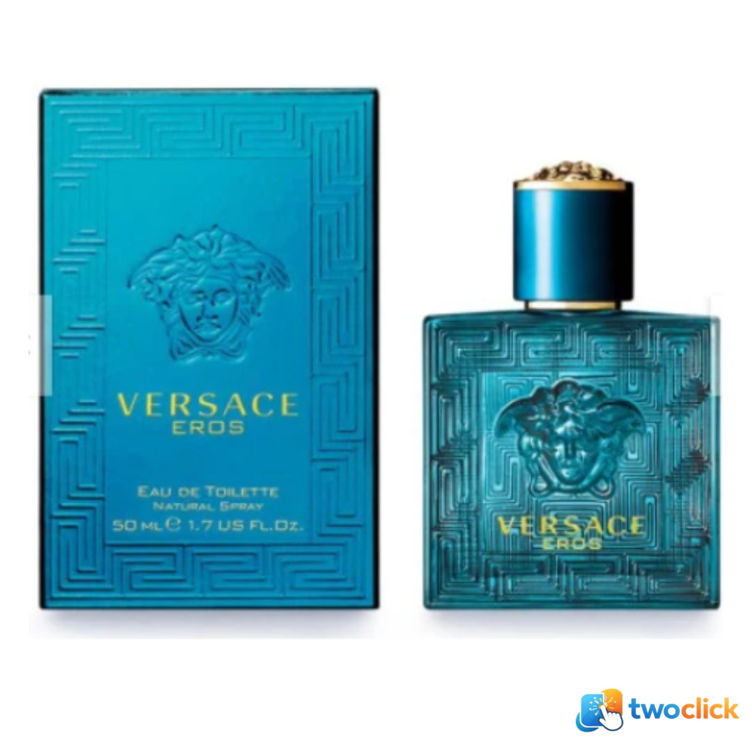 Versace eros - Perfume para hombre EDT , 50ml