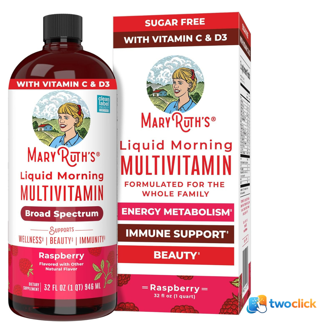 Mary Ruth´s - Multivitaminico Liquido con vitamina C & D3 , 946ml