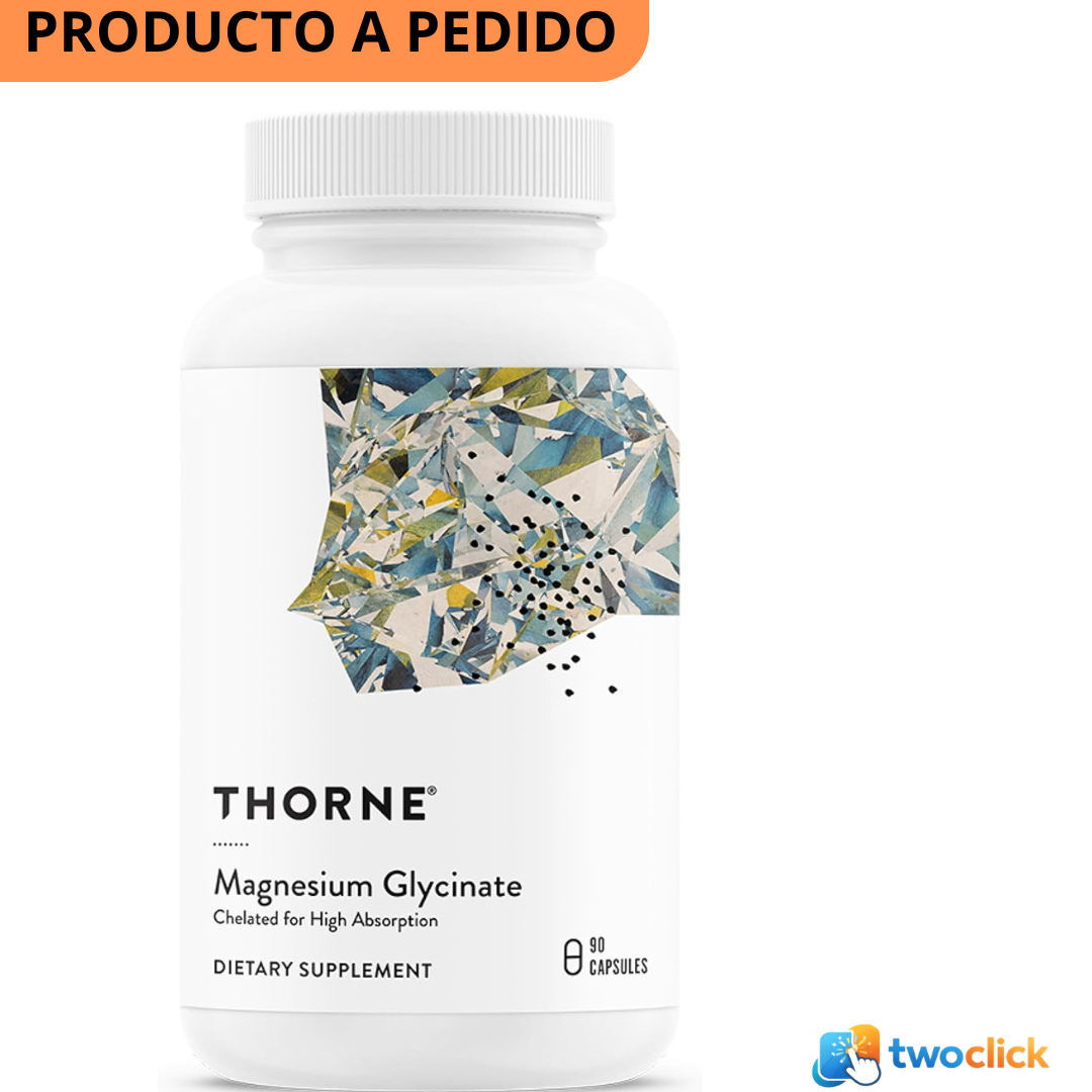 Thorne - Magnesium Glycinate 120mg, 90 capsulas