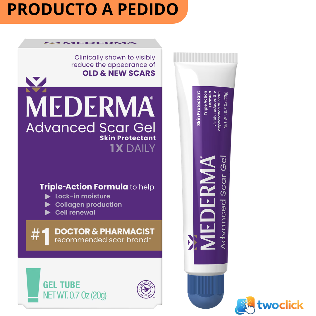 Mederma Advanced Scar Gel Tratamiento para Cicatrices, 20g