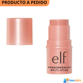 e.l.f. Multibarra monocromática, color lujosamente cremoso y mezclable, para ojos, labios y mejillas, 0.17oz