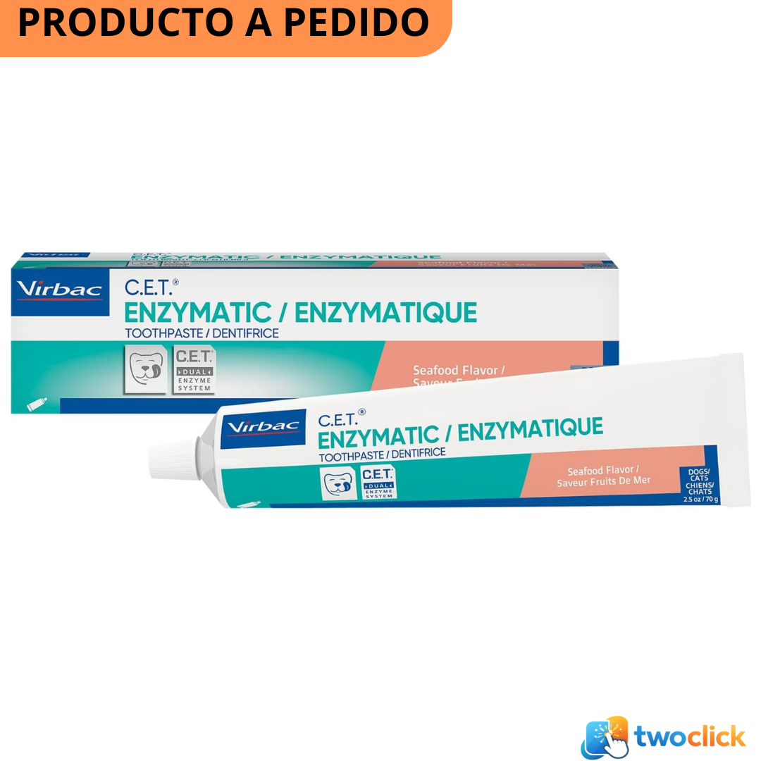 Pasta de dientes enzimática Virbac C.E.T., Sabor a ave de corral, 70g