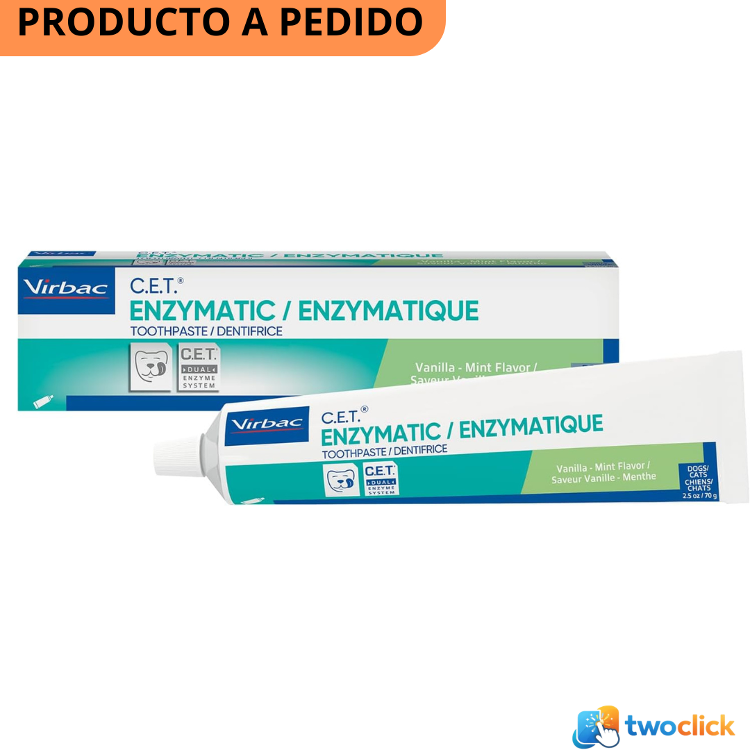 Pasta de dientes enzimática Virbac C.E.T., Sabor a ave de corral, 70g