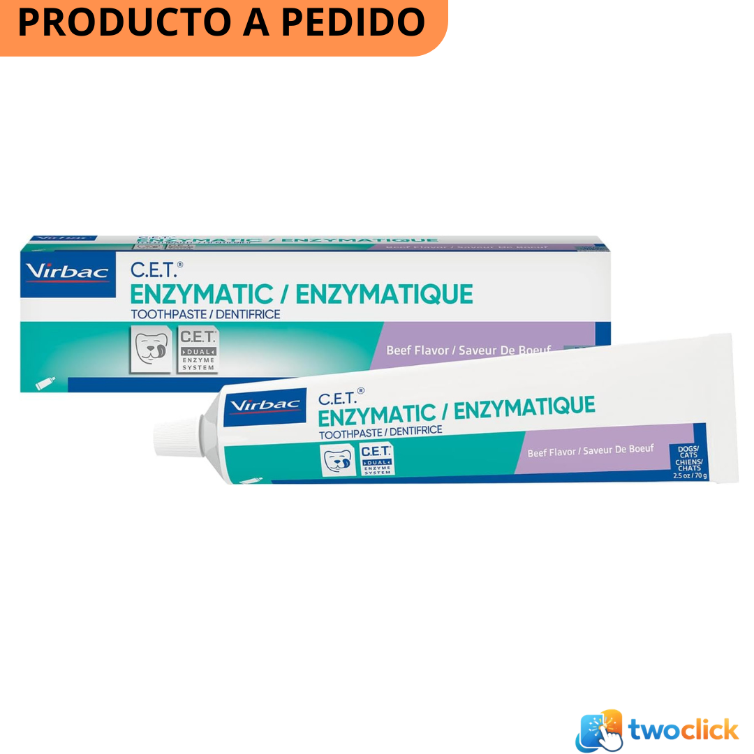 Pasta de dientes enzimática Virbac C.E.T., Sabor a ave de corral, 70g