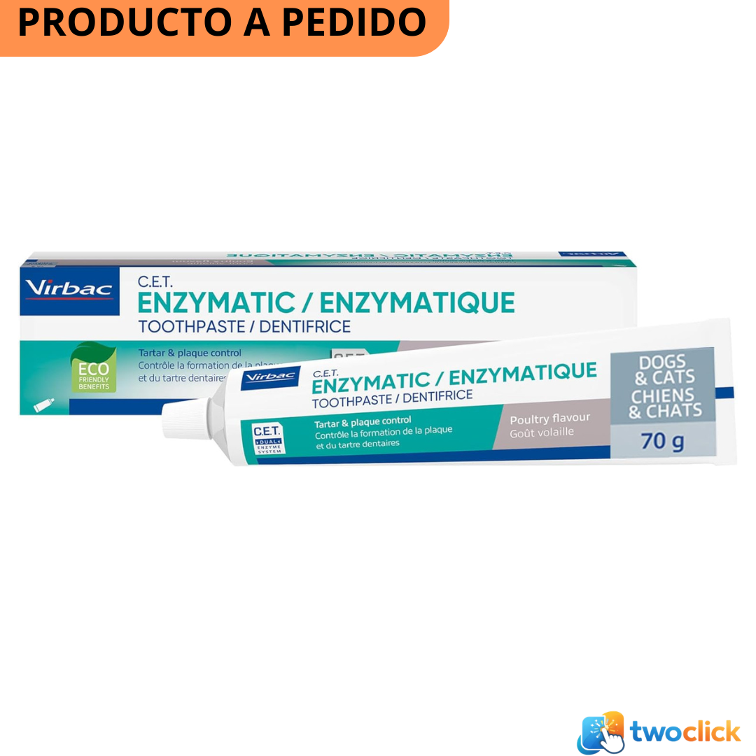 Pasta de dientes enzimática Virbac C.E.T., Sabor a ave de corral, 70g