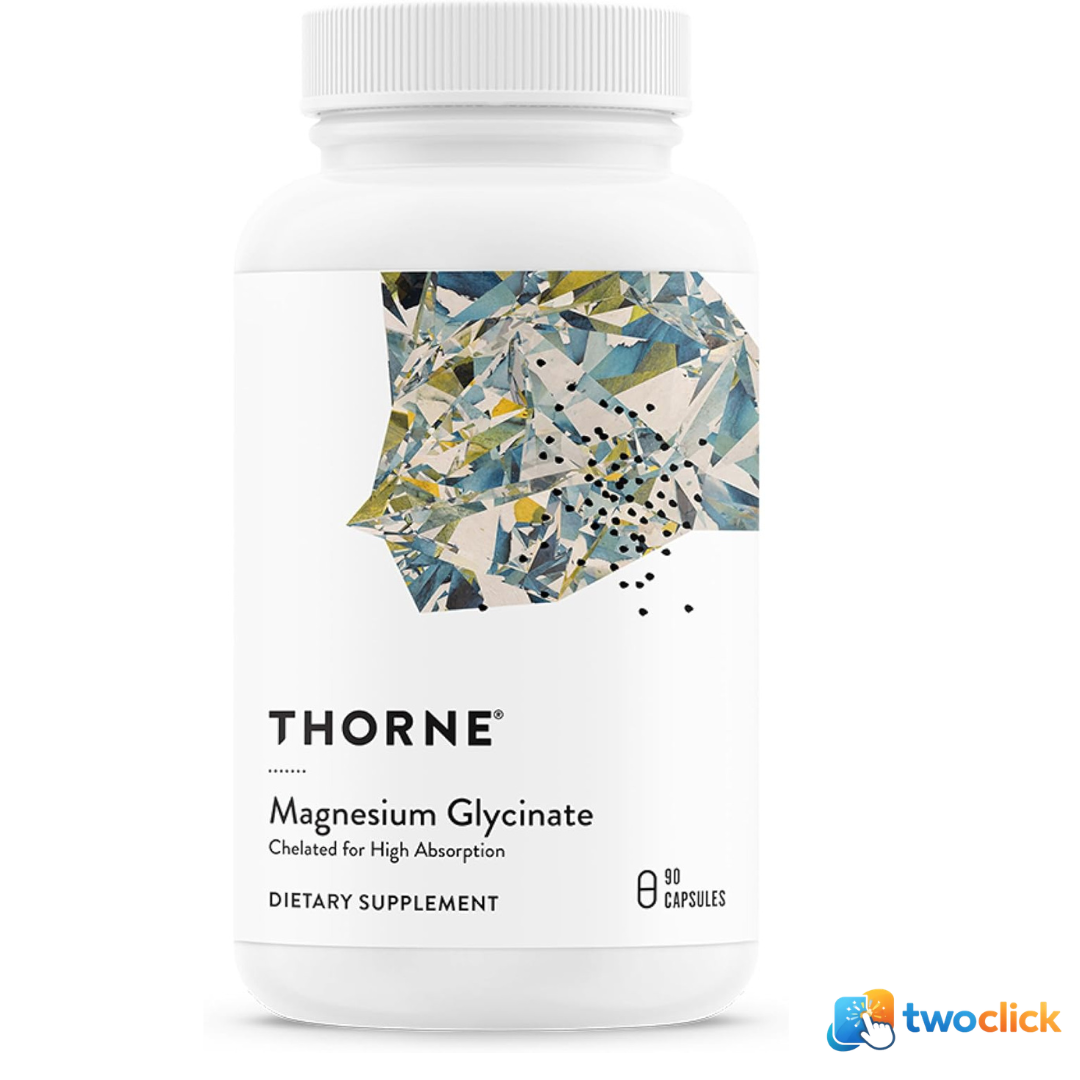 Thorne - Magnesium Glycinate 120mg, 90 capsulas