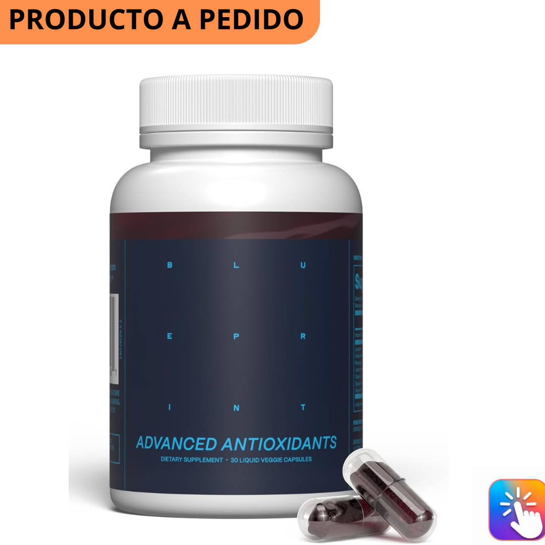 Blueprint Bryan Johnson Suplemento antioxidante avanzado 30 cap