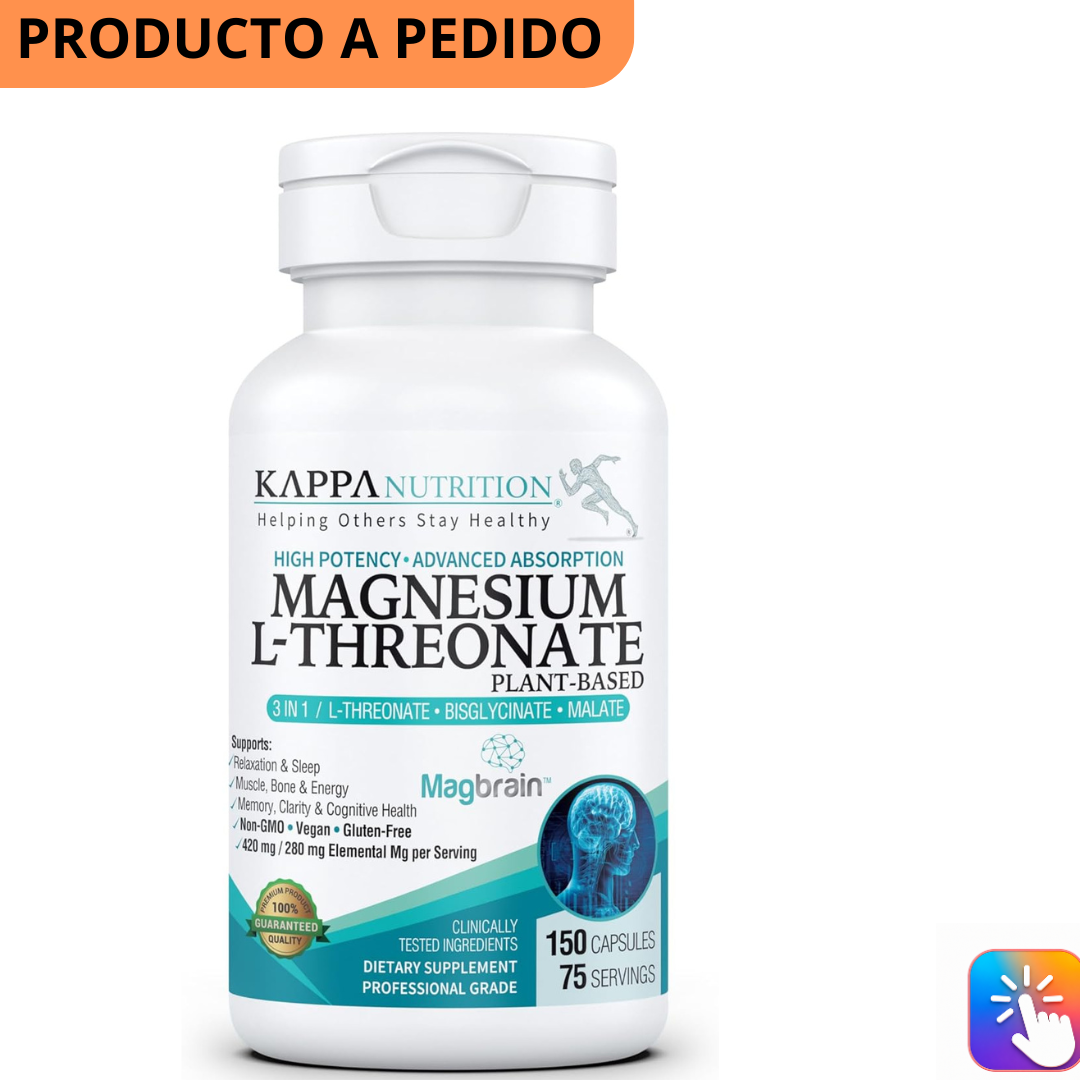 Kappa Nutrition Magbrain™ Magnesio L-treonato 150 cap